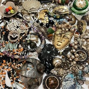 Craft Junk Jewelry Lot 1 lb. +